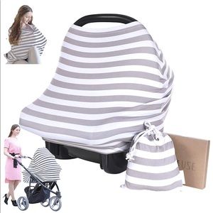 Car seat and nursing cover